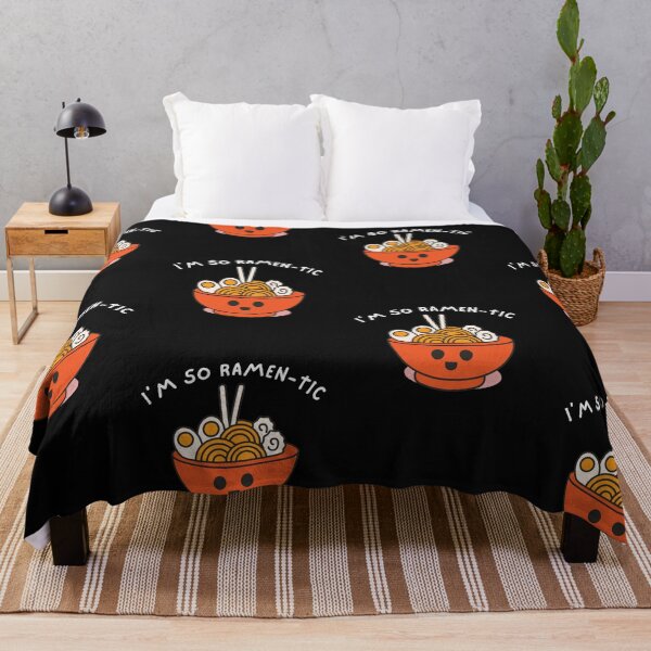 Item preview, I'm So Ramen-tic – Cute Noodle Pun Design designed and sold by Misery Loves Cotton.