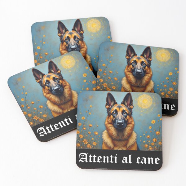 Artikelvorschau, Deutscher Schäferhund, Attenti al Cane entworfen und verkauft von barbastyle.