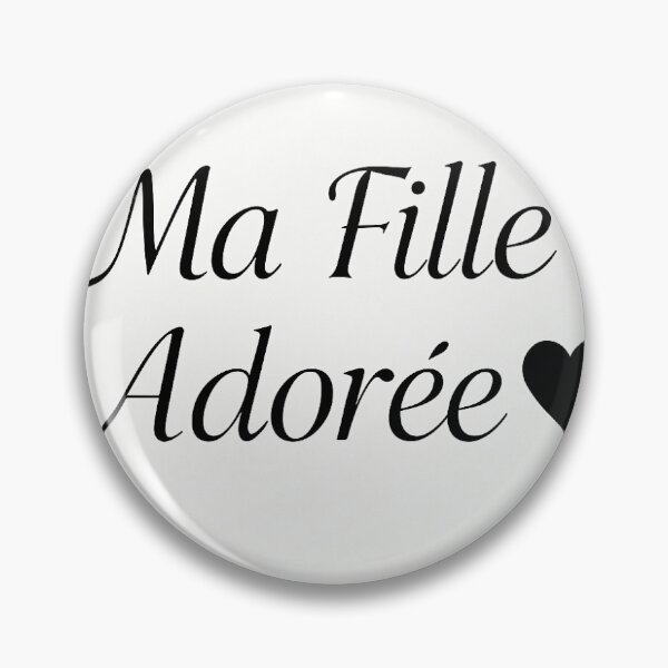 Item preview, My beloved daughter - Cute design with heart designed and sold by Création d'Ilyanna.