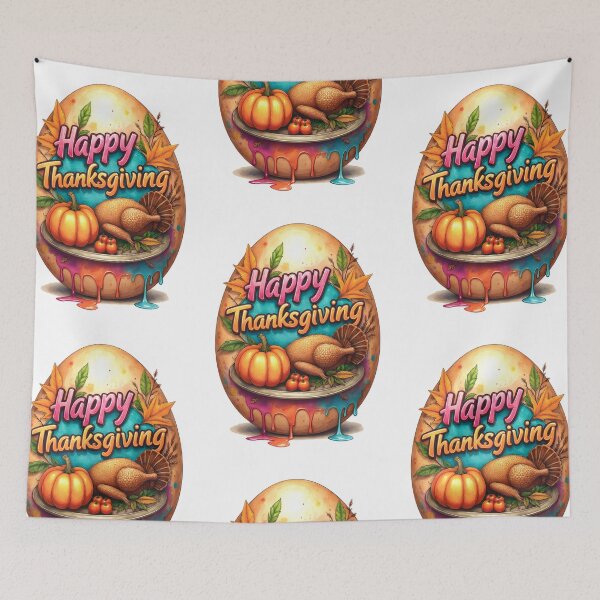 Item preview, Happy Thanksgiving Egg-Tastic designed and sold by Atouke.