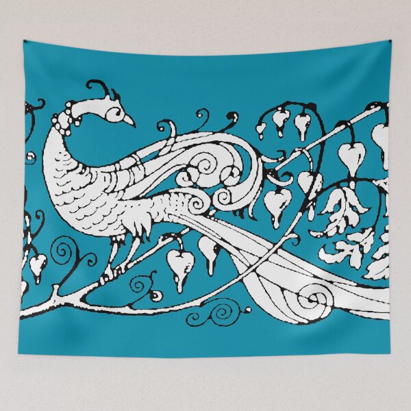 Item preview, Vintage Book Illustration 1905 Peacock Edmund Dulac designed and sold by Pixelchicken.