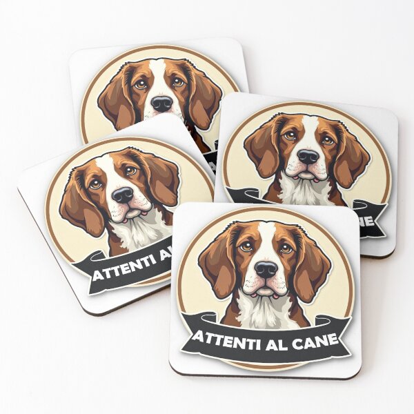 Item preview, Brittany, Attenti al cane designed and sold by barbastyle.