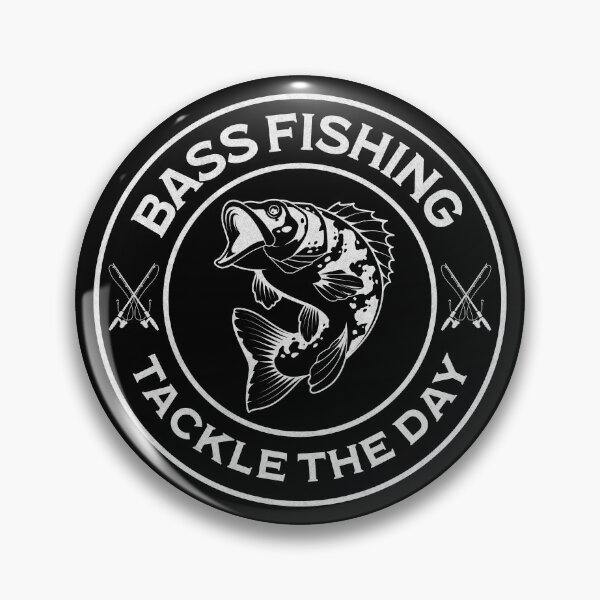 Item preview, Bass Fishing - Tackle the Day  designed and sold by WarmDaysDesigns.