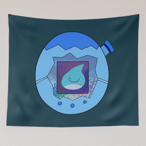 Item preview, Tamagotchi Paradise Blue Water designed and sold by PositiveVibes02.
