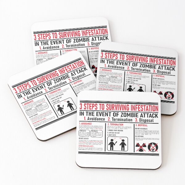 Item preview, Zombie Infestation Survival Guide – 3 Step Plan designed and sold by Risimor04.