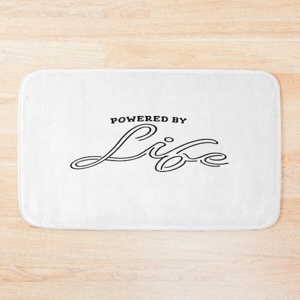 Item preview, Powered by Life – Modern Motivational Design designed and sold by Vibranta Studio.