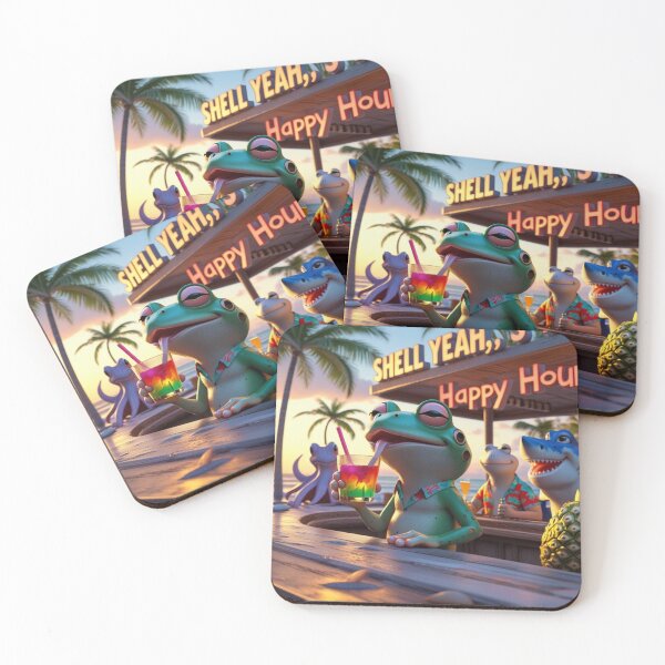 Item preview, Shell Yeah, It's Happy Hour! designed and sold by OffTrackCo.