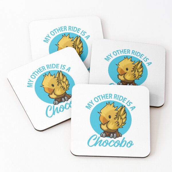 Item preview, My Other Ride is a Chocobo designed and sold by FFMeditations.