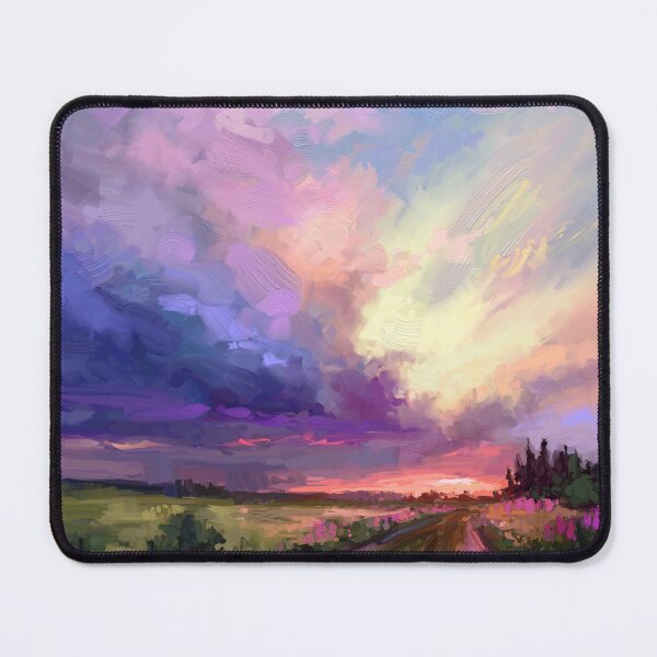 Item preview, Summer storm is coming landscape painting designed and sold by Mikko Tyllinen.