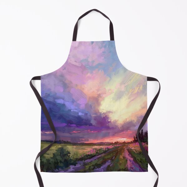 Item preview, Summer storm is coming landscape painting designed and sold by Mikko Tyllinen.