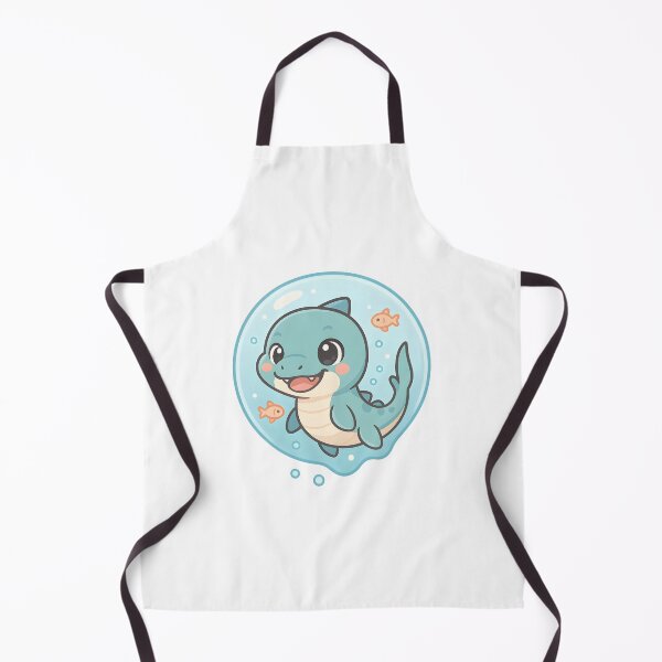 Item preview, Cute Chibi Mosasaurus in Bubble Kawaii Dinosaur designed and sold by Uglyandcute.