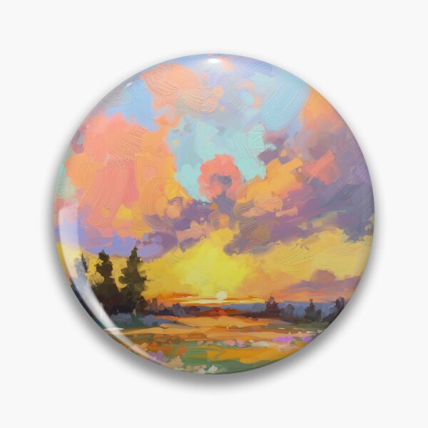 Item preview, Magical moment at the edge of the forest, landscape painting designed and sold by Mikko Tyllinen.
