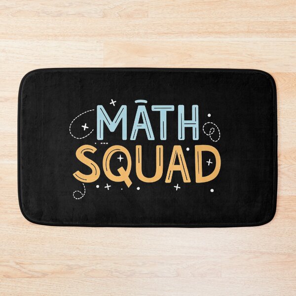 Item preview, Math Squad – Fun Colorful Design for Math Lovers designed and sold by the science zoo.