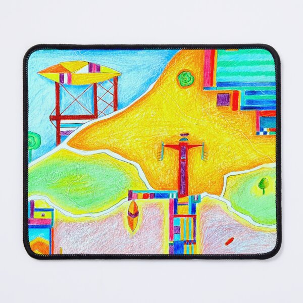 Item preview, Abstract I of City of Illusions designed and sold by Tereza Pilar Art.