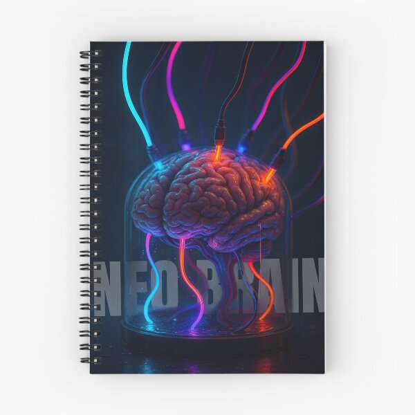Item preview, Cyber Brain – Hyperrealistic Futuristic Sci-Fi Illustration designed and sold by VisqweaR.