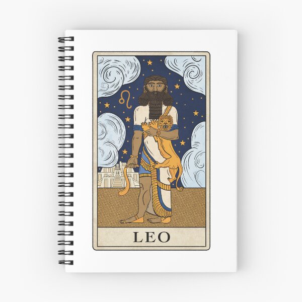 Item preview, Gilgamesh and the Lion - Zodiac Leo, Mesopotamian Art Inspired designed and sold by Ancient-Tales.