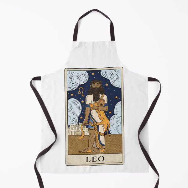 Item preview, Gilgamesh and the Lion - Zodiac Leo, Mesopotamian Art Inspired designed and sold by Ancient-Tales.