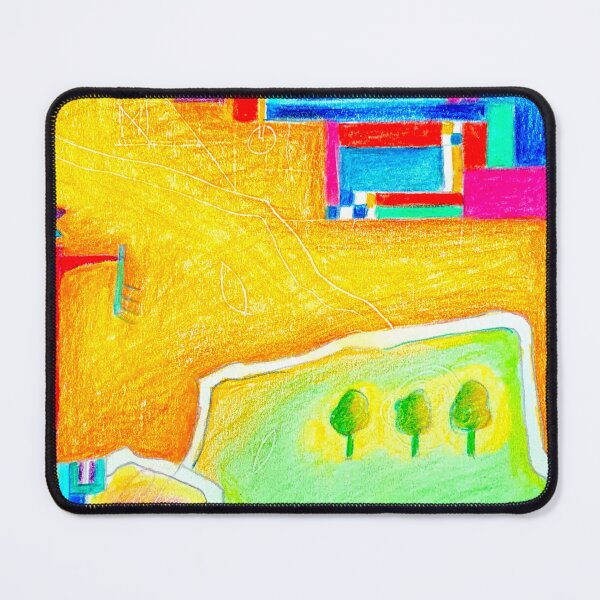 Item preview, Abstract I. City of Illusions. designed and sold by Tereza Pilar Art.