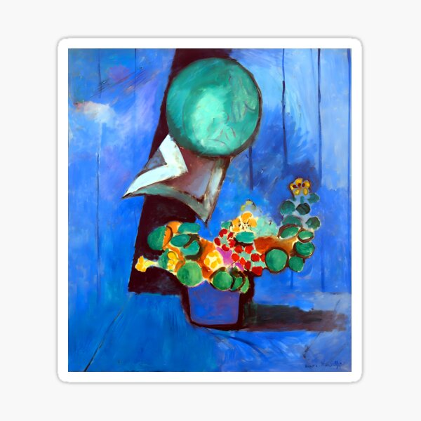 Item preview, Henri Matisse - Flowers and Ceramic Plate designed and sold by Jon-Baran.