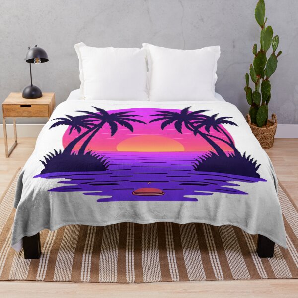 Item preview, Vaporwave Jungle Vibes designed and sold by Domcreations4.