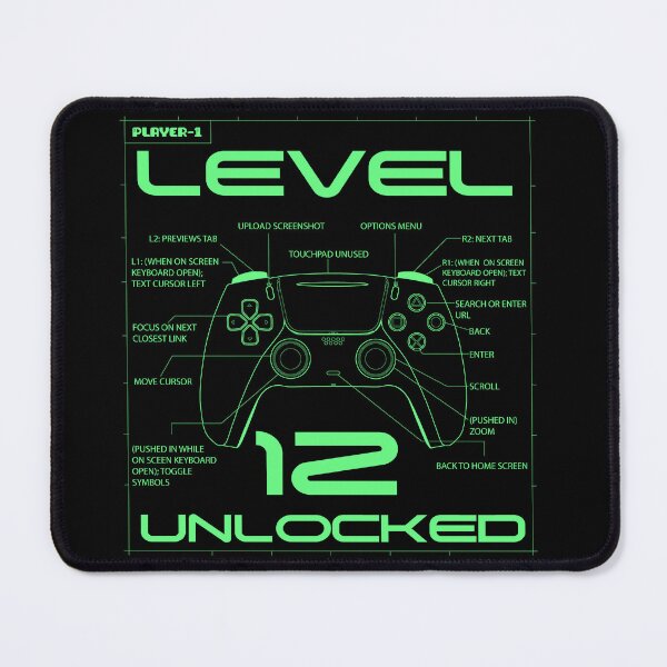 Item preview, Level 12 Unlocked designed and sold by Funny_Store.