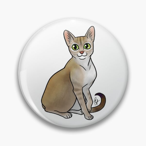 Item preview, Cat - Sinapura - Tan designed and sold by Jennifer Stolzer.