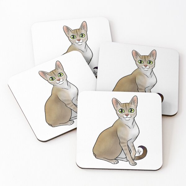 Item preview, Cat - Sinapura - Tan designed and sold by Jennifer Stolzer.