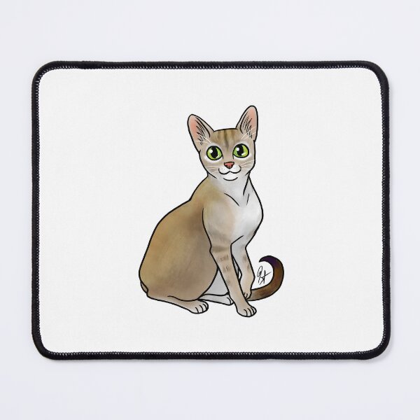 Item preview, Cat - Sinapura - Tan designed and sold by Jennifer Stolzer.
