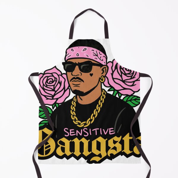 Item preview, Sensitive Gangsta with Pink Roses designed and sold by AgAndOl.