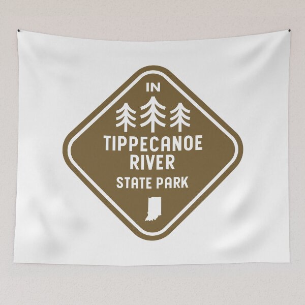 Item preview, Tippecanoe River State Park Indiana Rhombus designed and sold by bivenart.
