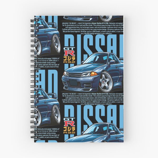 Item preview, Unleash the beast - Nissan Godzilla R32 – Japanese Legend Reborn in Retro Street Style designed and sold by Shamirazzuri.