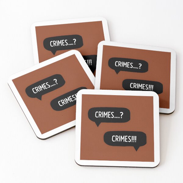 Item preview, Crimes..? Crimes! Night in the Woods Quote designed and sold by SpoopyDraws.