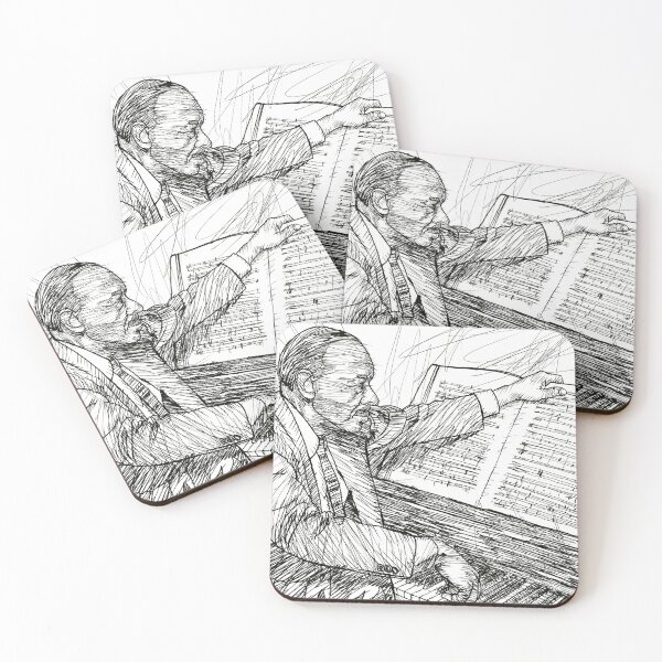 Item preview, WILLIAM GRANT STILL ink portrait.1 designed and sold by lautir.