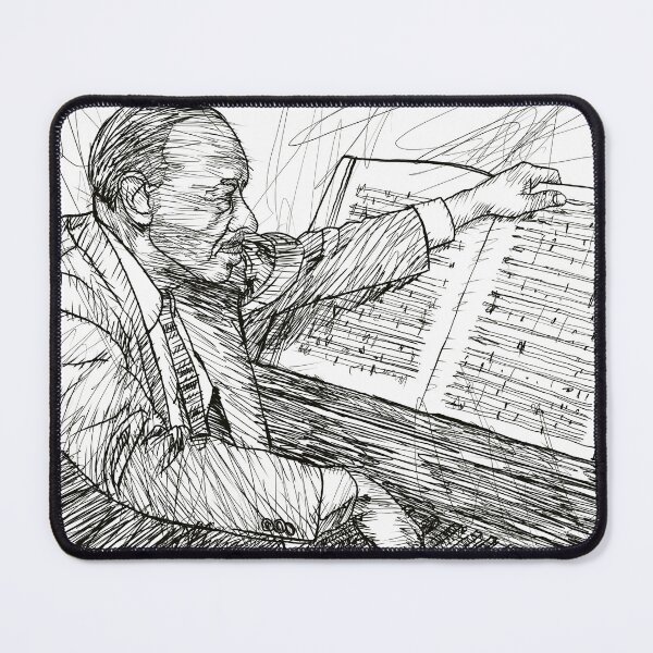 Item preview, WILLIAM GRANT STILL ink portrait.1 designed and sold by lautir.