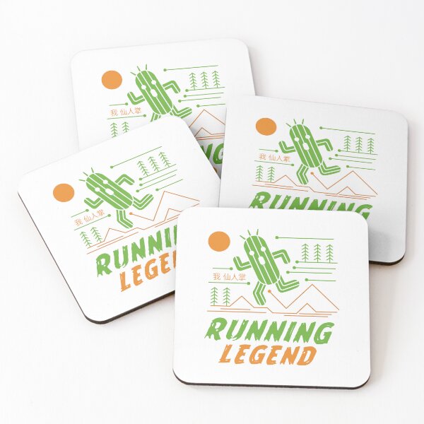 Item preview, Cactuar - Running Legend designed and sold by FFMeditations.