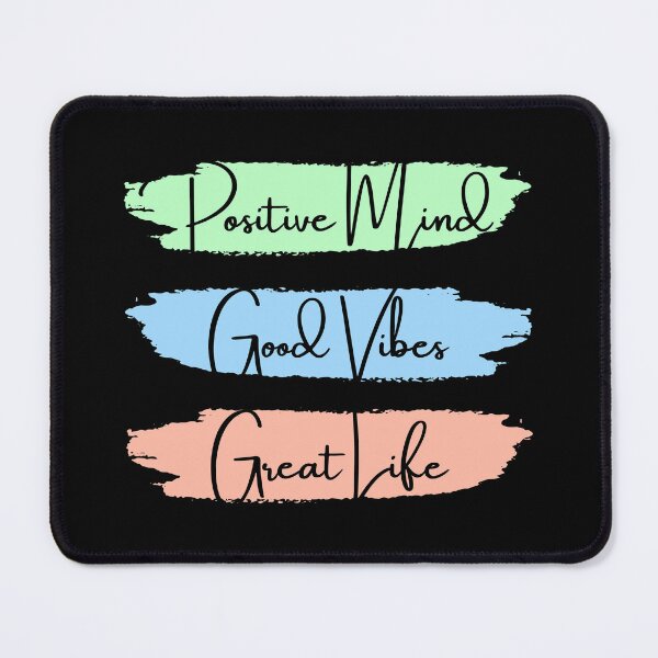 Item preview, Positive Mind, Good Vibes, Great Life designed and sold by Insight Apparel.