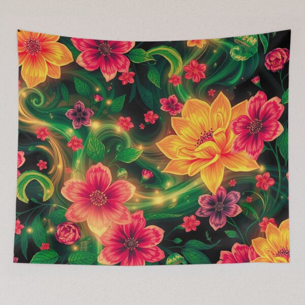 Item preview, Floral Fantasy designed and sold by VisionGalaxyDesigns.