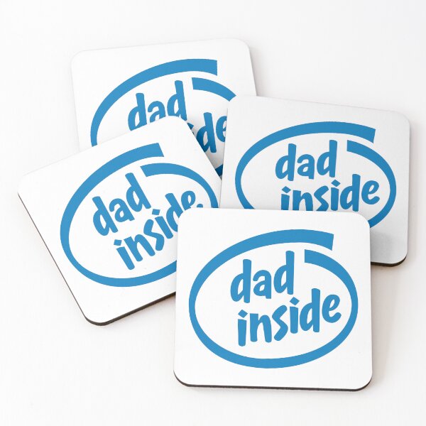 Item preview, Dad Inside (Intel Inside Parody) designed and sold by thebigleebowski.