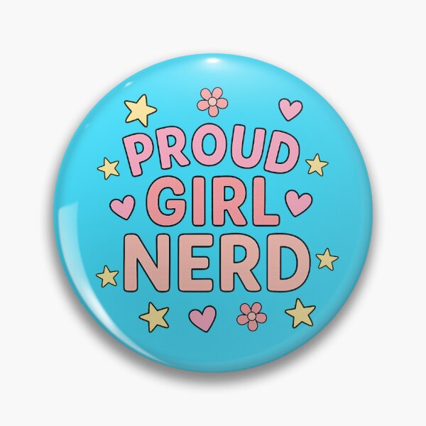 Item preview, ¡Diseño de chica nerd orgullosa! designed and sold by ThunderParrot.