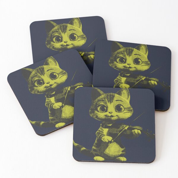 Item preview, Cat and Violin designed and sold by kinpirks.