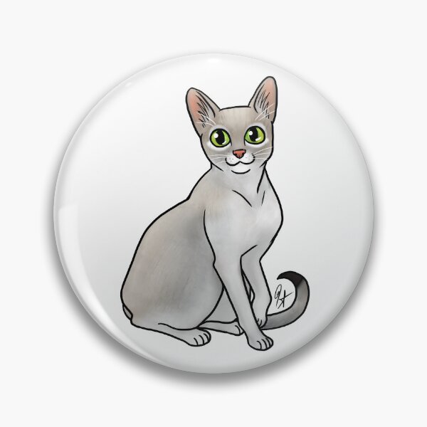 Item preview, Cat - Sinapura - Silver designed and sold by Jennifer Stolzer.