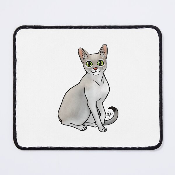 Item preview, Cat - Sinapura - Silver designed and sold by Jennifer Stolzer.