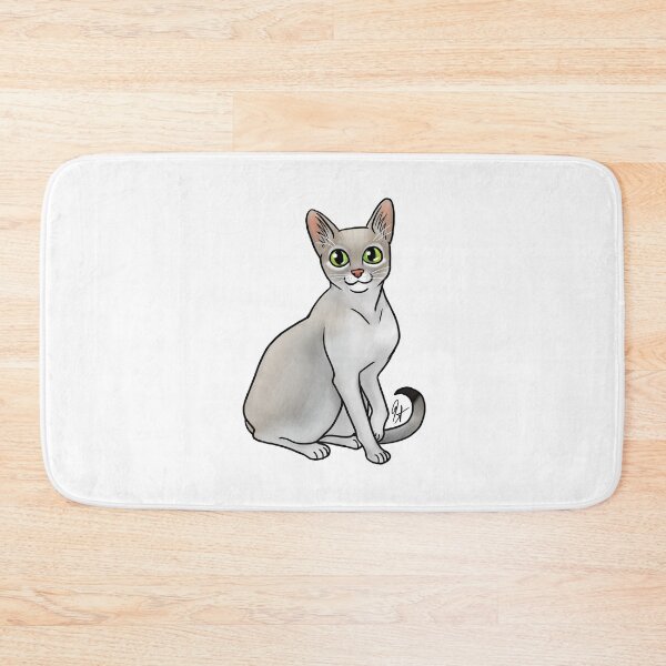 Item preview, Cat - Sinapura - Silver designed and sold by Jennifer Stolzer.