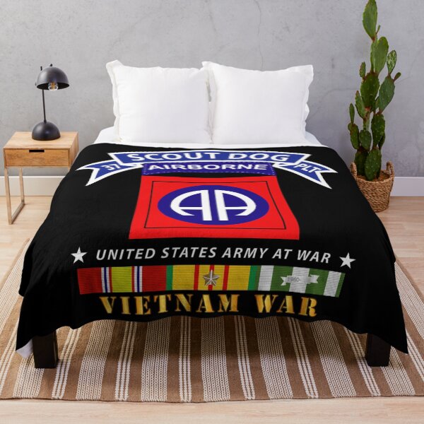 Item preview, Army - 37th Scout Dog Platoon - 82nd Airborne Div w VN SVC designed and sold by Military Insignia Products.