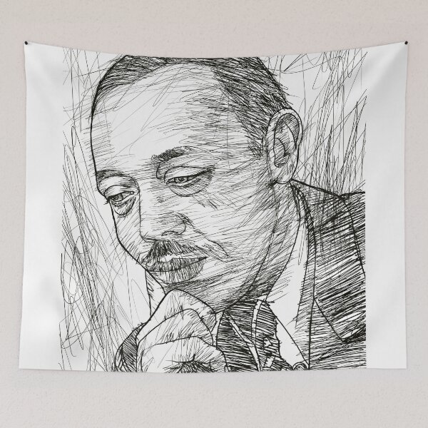 Item preview, WILLIAM GRANT STILL ink portrait. 2 designed and sold by lautir.