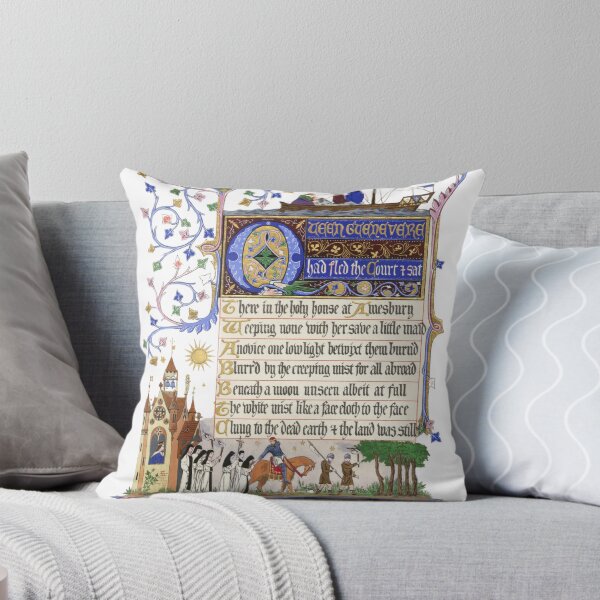 Item preview, Illuminated Manuscript - King Arthur designed and sold by thecatacombclub.