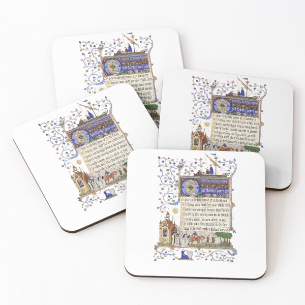 Item preview, Illuminated Manuscript - King Arthur designed and sold by thecatacombclub.