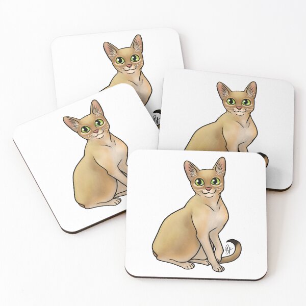 Item preview, Cat - Sinapura - Orange designed and sold by Jennifer Stolzer.