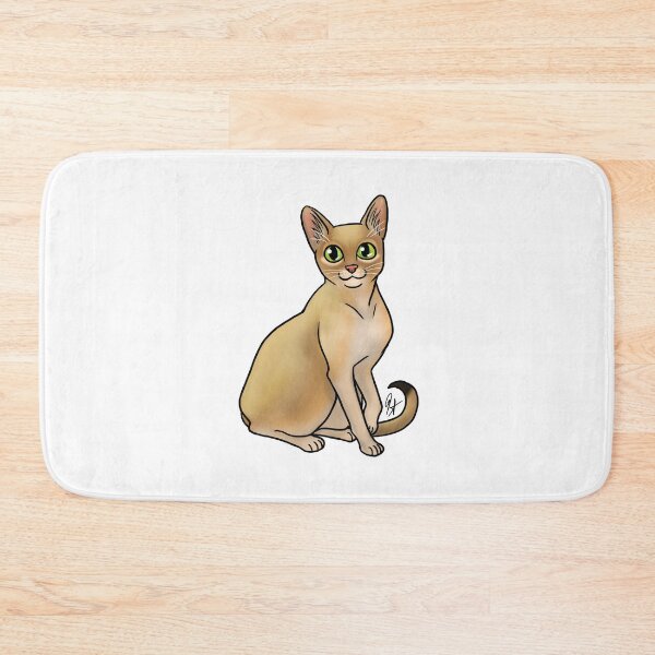 Item preview, Cat - Sinapura - Orange designed and sold by Jennifer Stolzer.