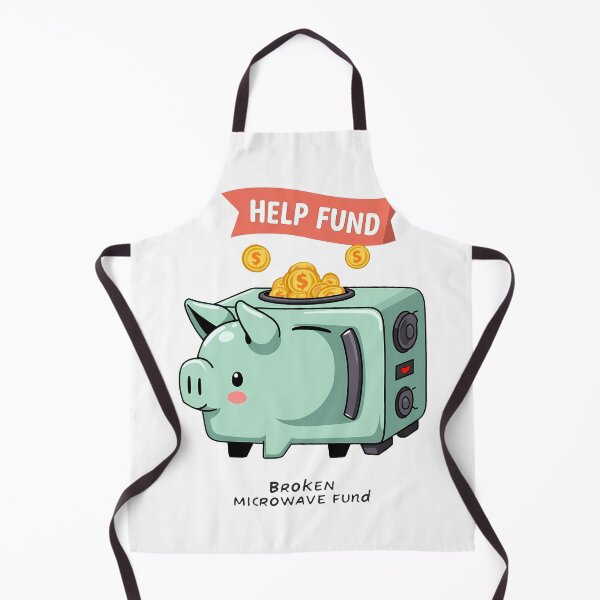 Item preview, Broken Microwave Fund Kawaii Piggy Bank designed and sold by zoughlal.